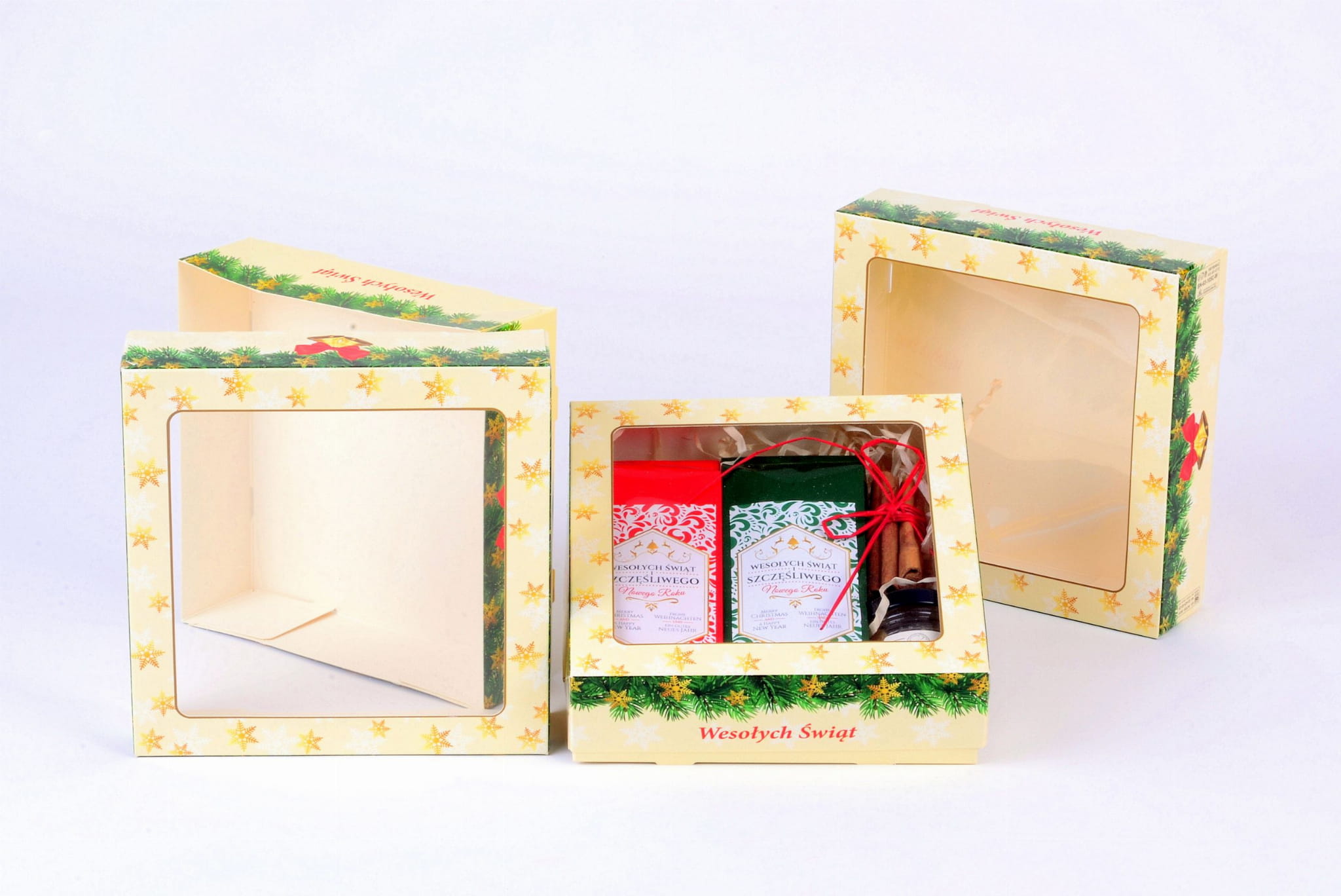 PUDEŁKO BN KWADRAT ŚWIĘTA 155 x 155 x 45 mm