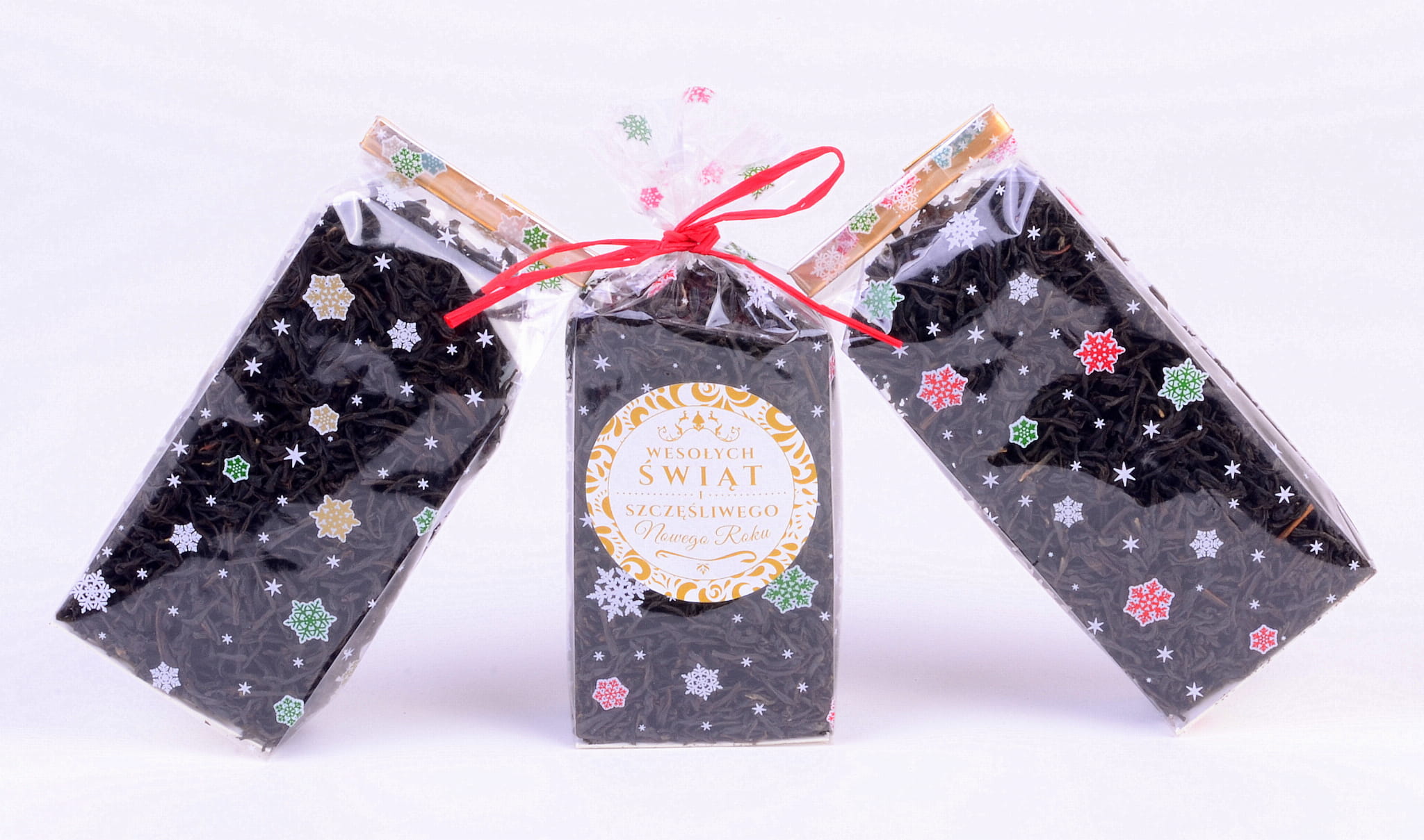 TOREBKA ŚNIEŻYNKA CZERWONA OPP 50 G (55 x 32 x 170 mm)