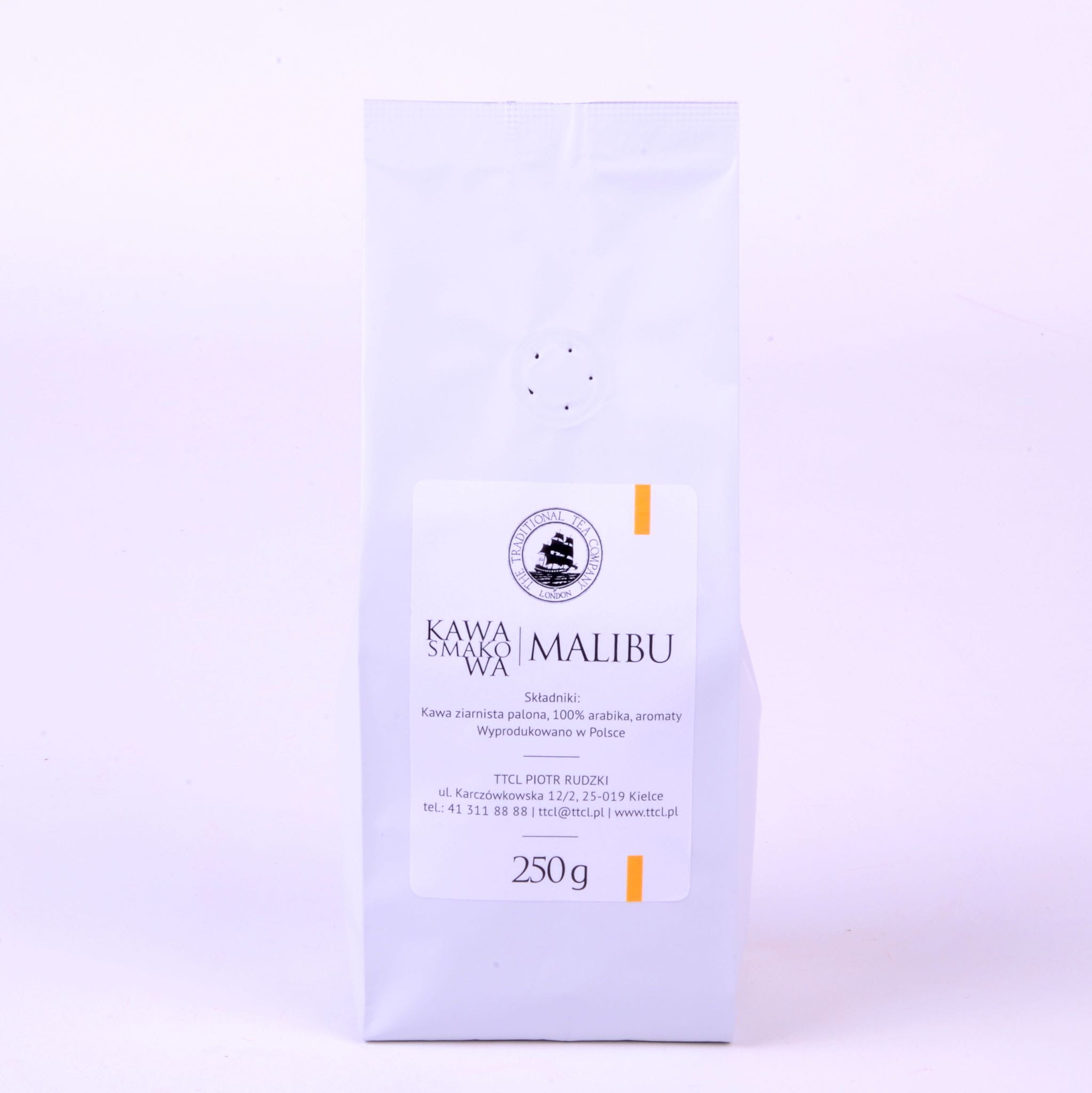 KAWA MIELONA AROMAT. MALIBU OP. 250 g