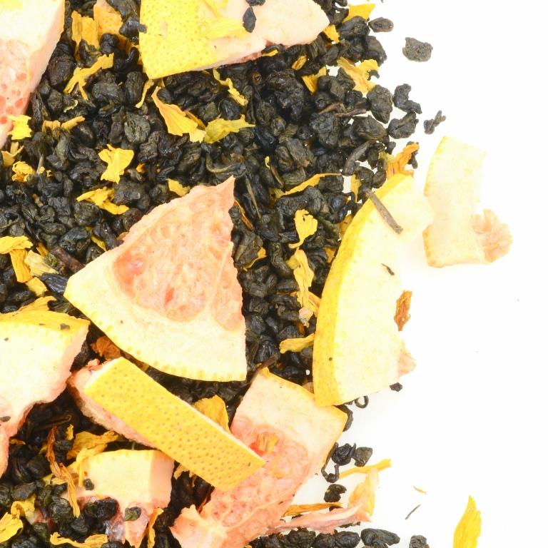 HERBATA ZIELONA AROMATYZOWANA GUNPOWDER GREJPFRUT