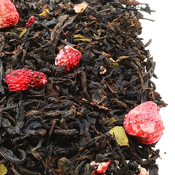 HERBATA PU-ERH AROMATYZOWANA POZIOMKA