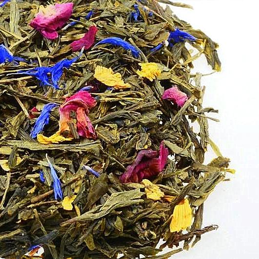 HERBATA ZIELONA AROMATYZOWANA POLNE KWIATY