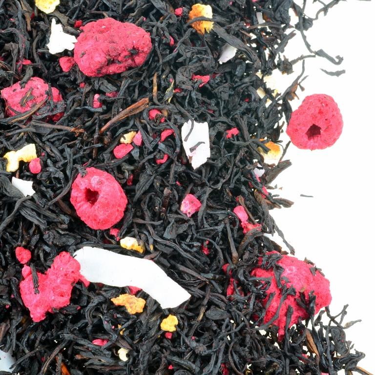 HERBATA CZARNA AROMATYZOWANA MALINOWA PANNA COTTA