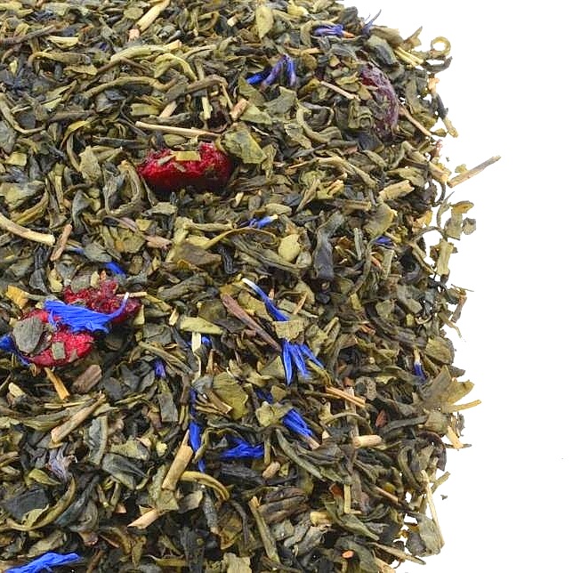 HERBATA ZIELONA AROMATYZOWANA BLUE CHERRY