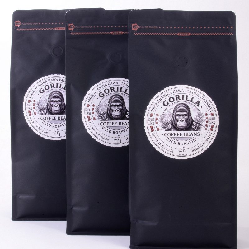 KAWA ARABICA GORILLA BEANS - Single Origin 100% Arabica